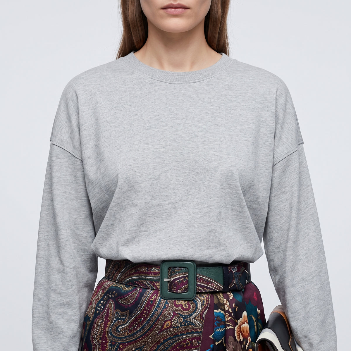 Grey Long Sleeve T-Shirt
