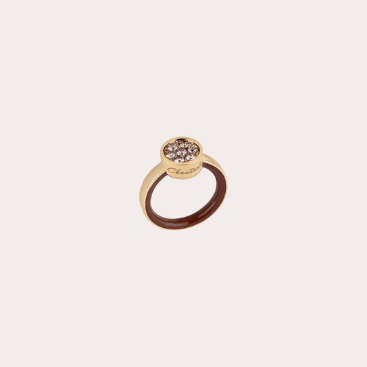 Ring Paillettes Gold
