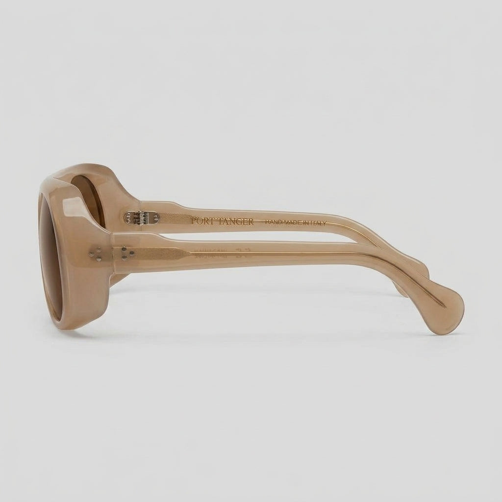 Chunky Acetate Aviator Sunglasses