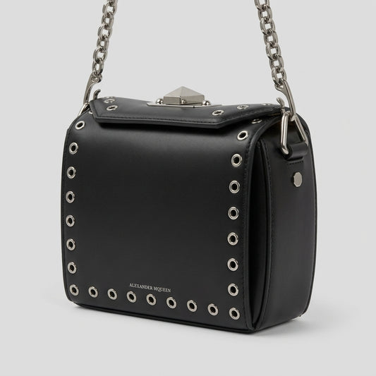 ALEXANDER MCQUEEN Grommet Leather Shoulder Bag - view 2