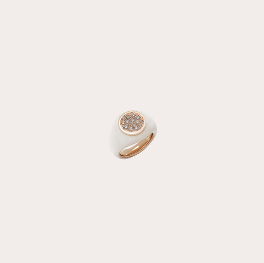 Ring Paillettes Gold