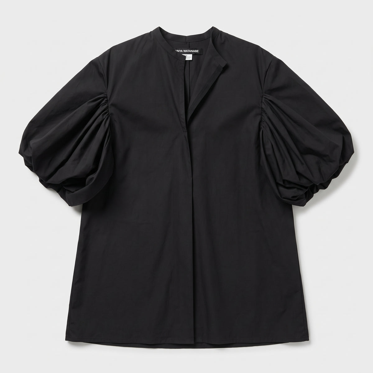 JUNYA WATANABE Puff Sleeve Split Collar Blouse