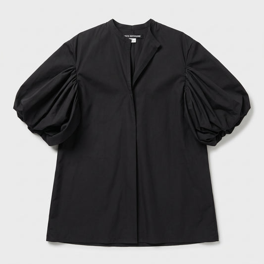 JUNYA WATANABE Puff Sleeve Split Collar Blouse
