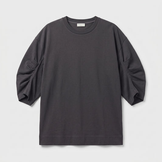 Ruched Half Sleeve T-Shirt