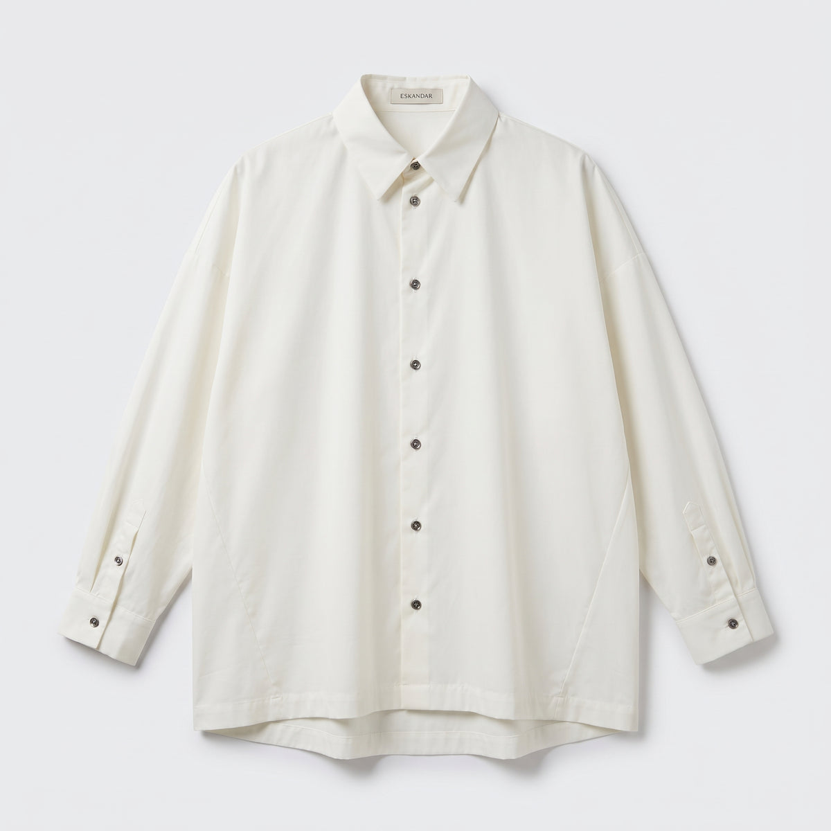 Oversized Ivory Button Down Shirt