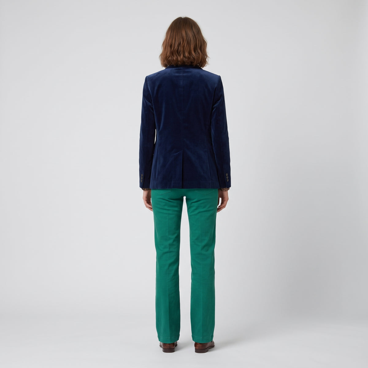 Vibrant Green Straight Leg Jeans