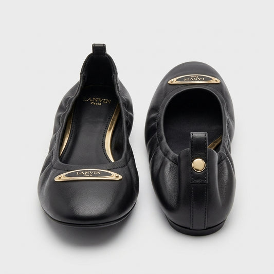 Classic Leather Ballerina Flats