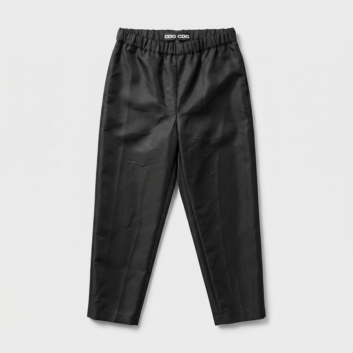CDG CDG Black Elastic Waist Trousers