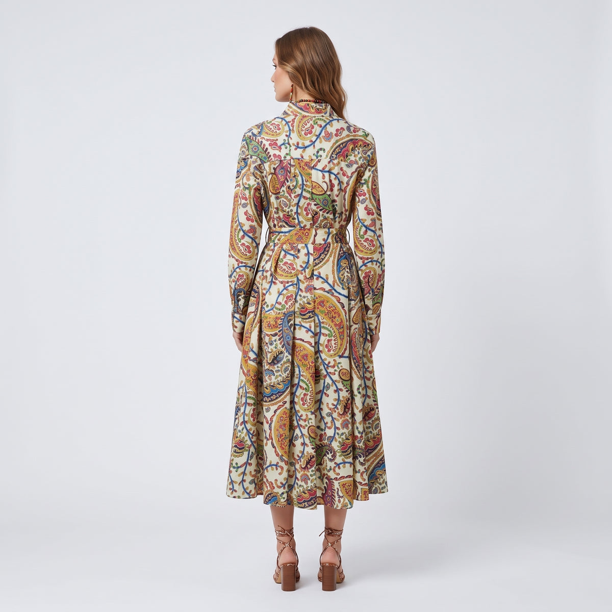 ETRO Paisley Print Midi Shirt Dress - view 5