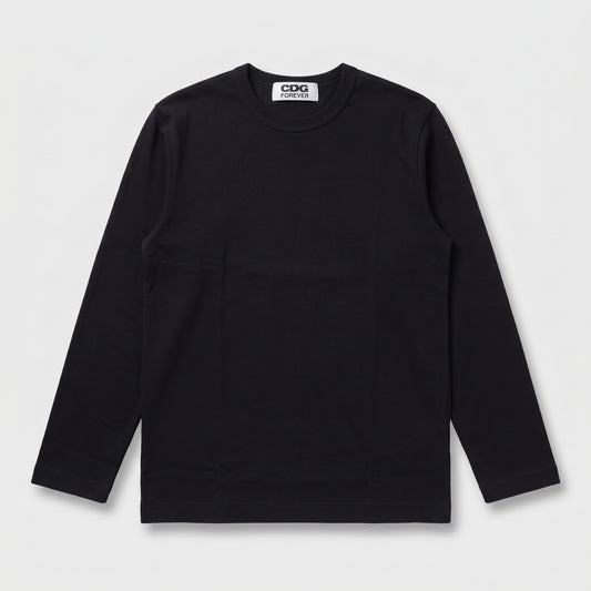 Classic Black Long Sleeve Top