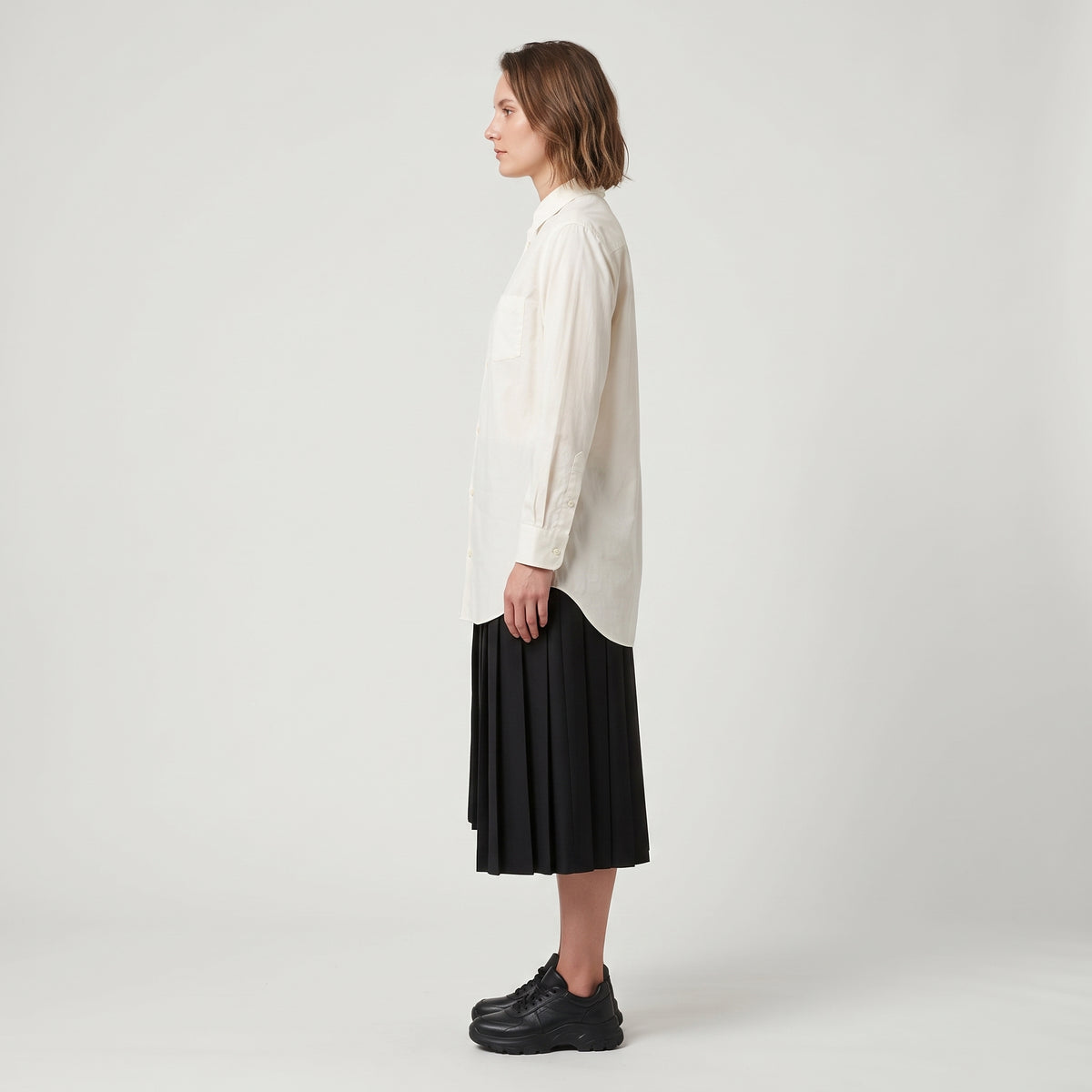 JUNYA WATANABE Classic Off-White Cotton Shirt - view 4