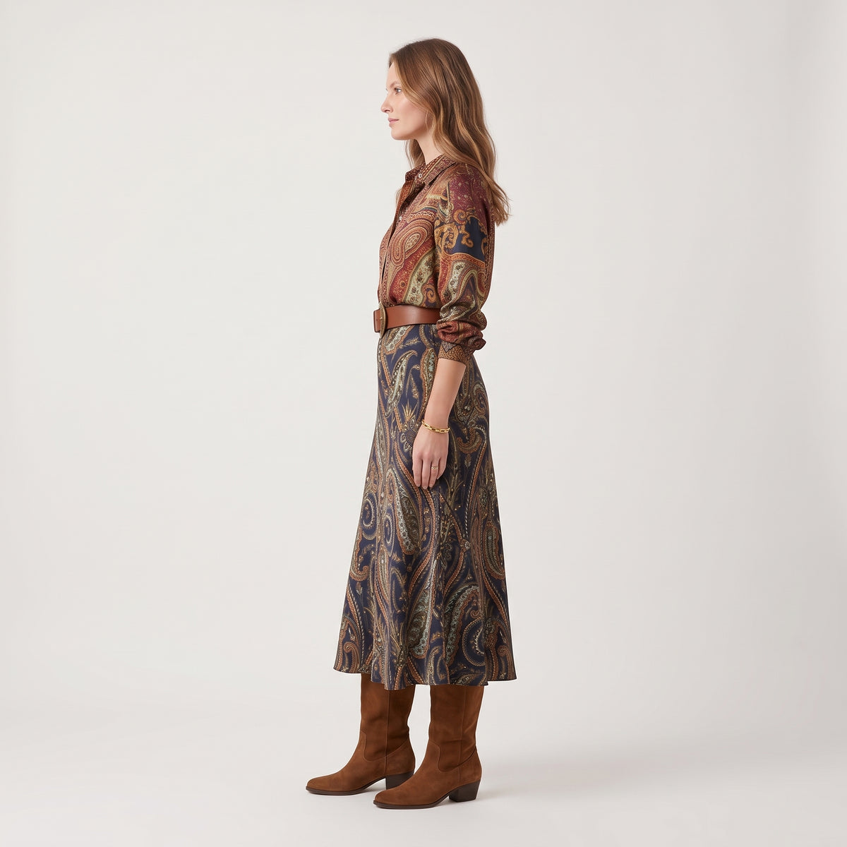 ETRO Paisley Print Midi Skirt - view 4