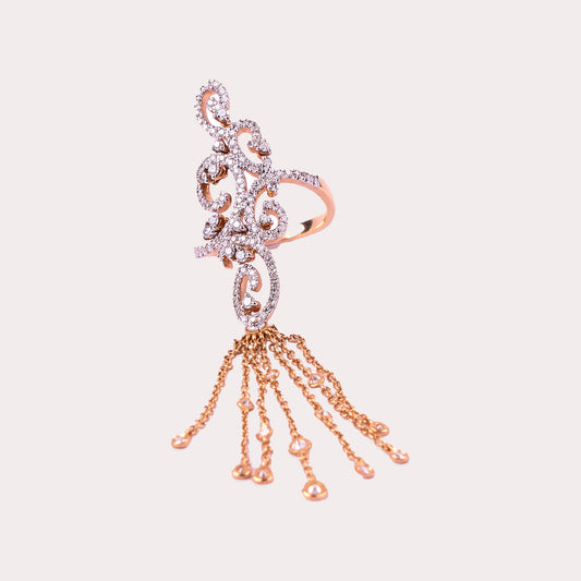 Diamond Drop Ring