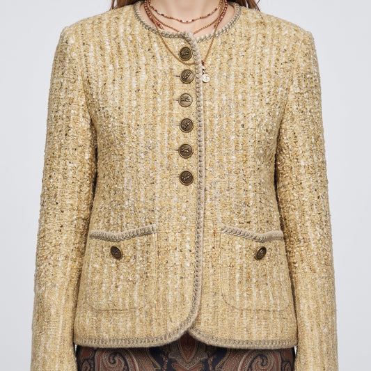 ETRO Textured Bouclé Tweed Jacket - view 2