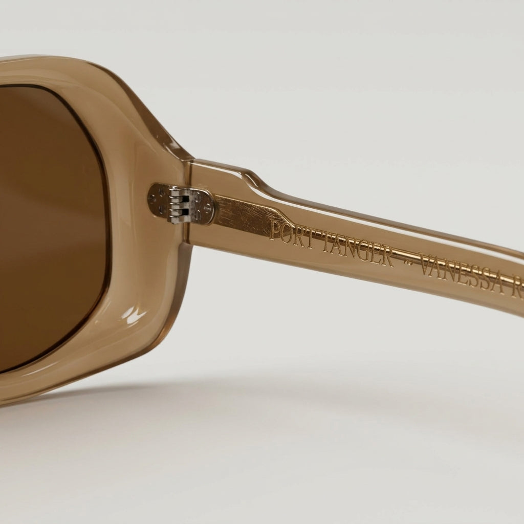 Chunky Acetate Aviator Sunglasses