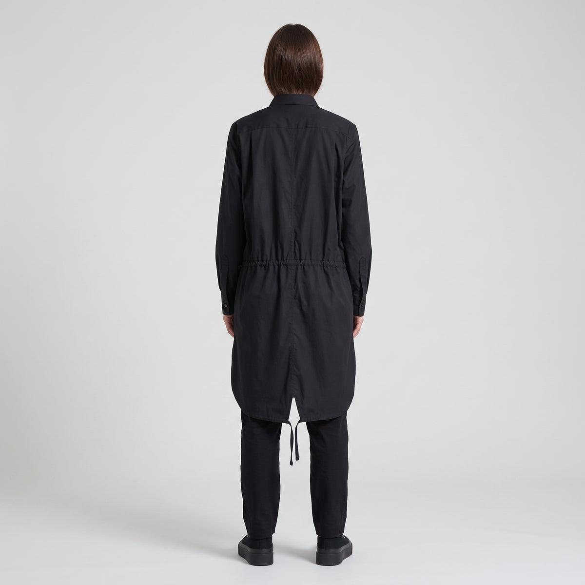 CDG CDG Minimalist Black Longline Shirt - view 5