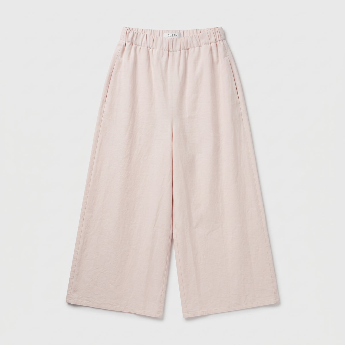 Light Pink Wide Leg Trousers