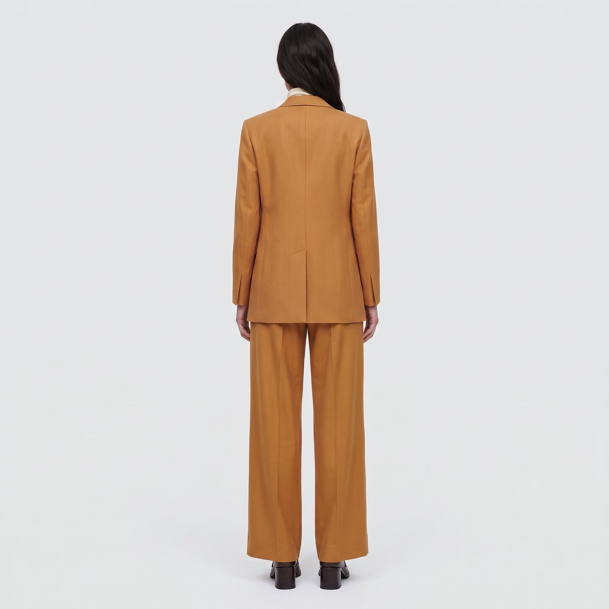 RODEBJER Addie Wide Leg Rust Trousers - view 5