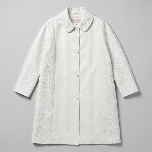 ANTONIO MARRAS Elegant Textured Panel Coat