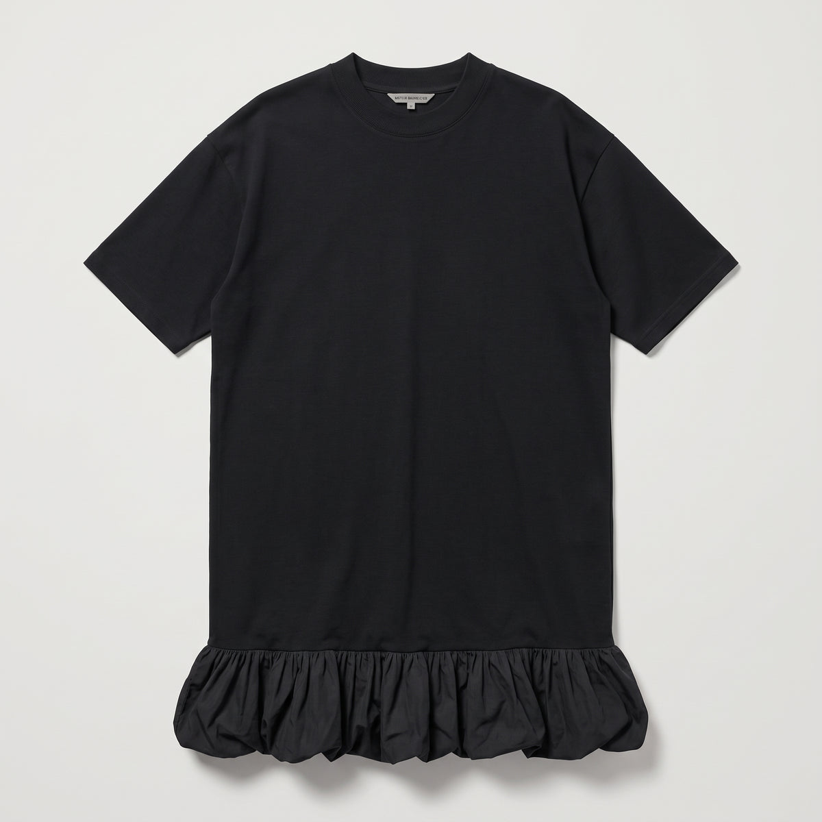 Ruffle Hem T-Shirt Dress