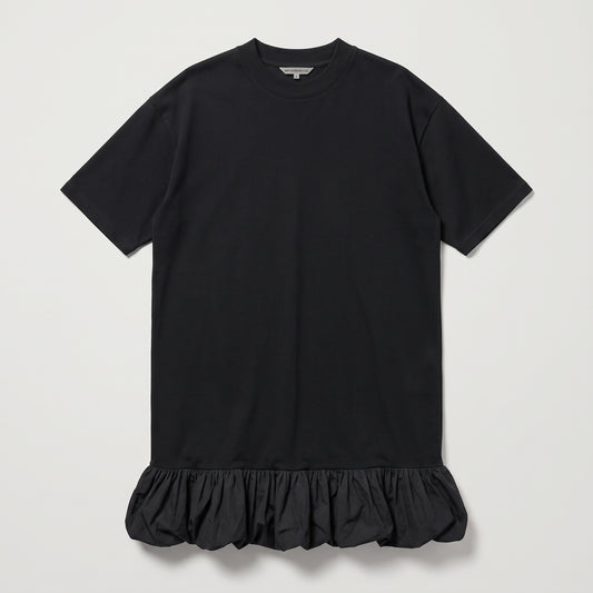 Ruffle Hem T-Shirt Dress