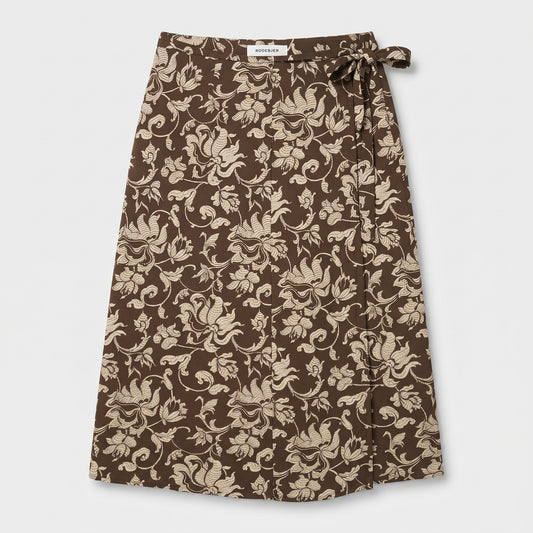 Verona French Lily Wrap Skirt