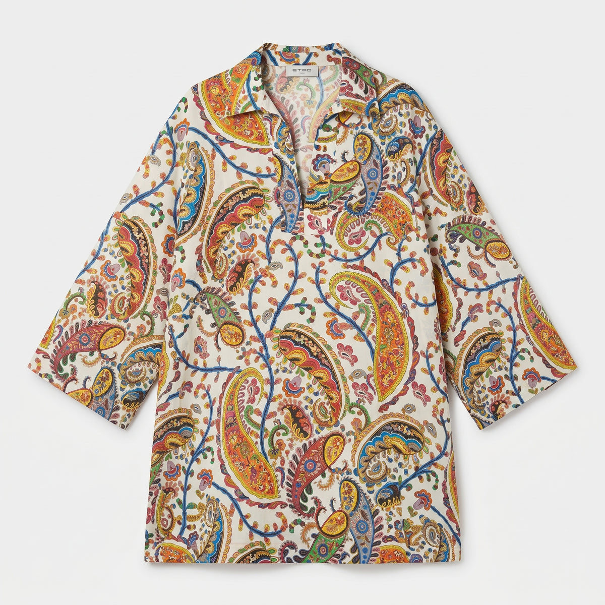 ETRO Paisley Print Kimono Shirt