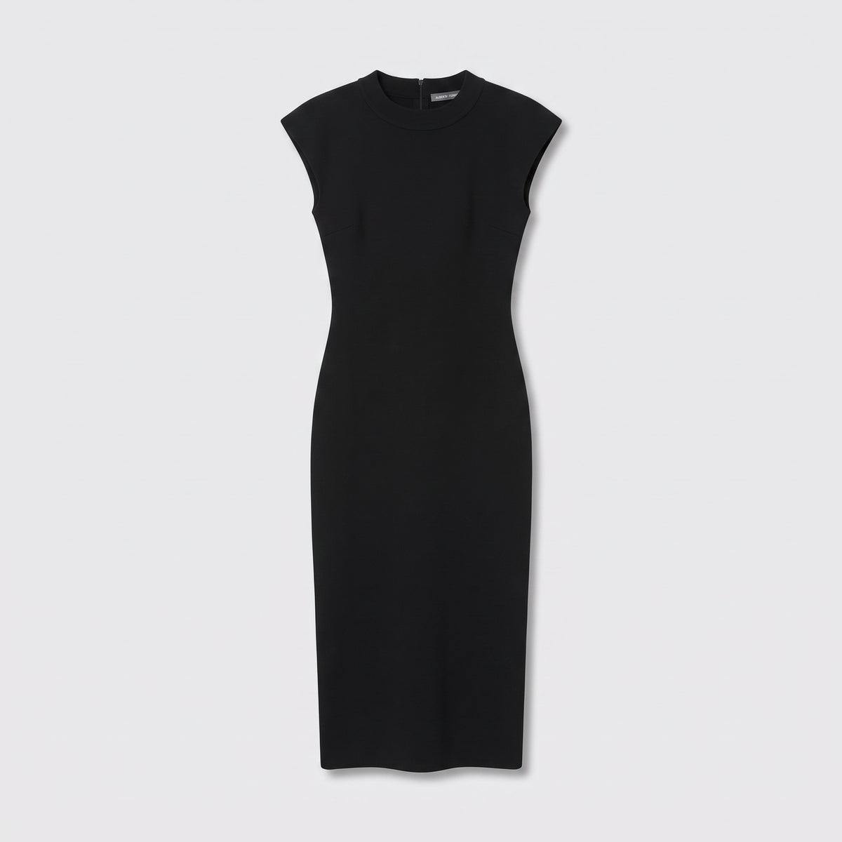 Elegant Black Sleeveless Sheath Dress