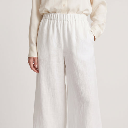 DUSAN Relaxed Wide-Leg Trousers - view 2