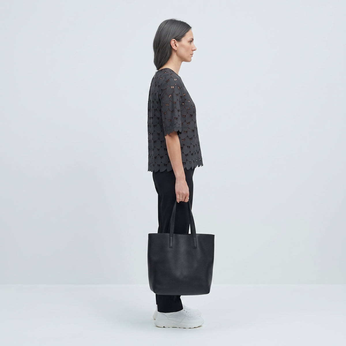 STELLA MCCARTNEY Heart Cutout Eyelet Top - view 4