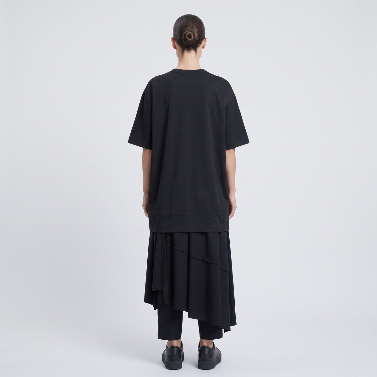 COMME DES GARCONS Graffiti Logo Cotton Tee - view 4