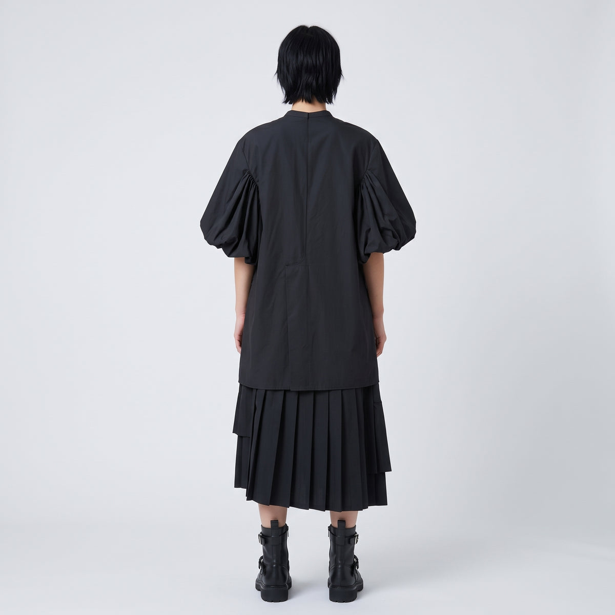 JUNYA WATANABE Puff Sleeve Split Collar Blouse - view 5