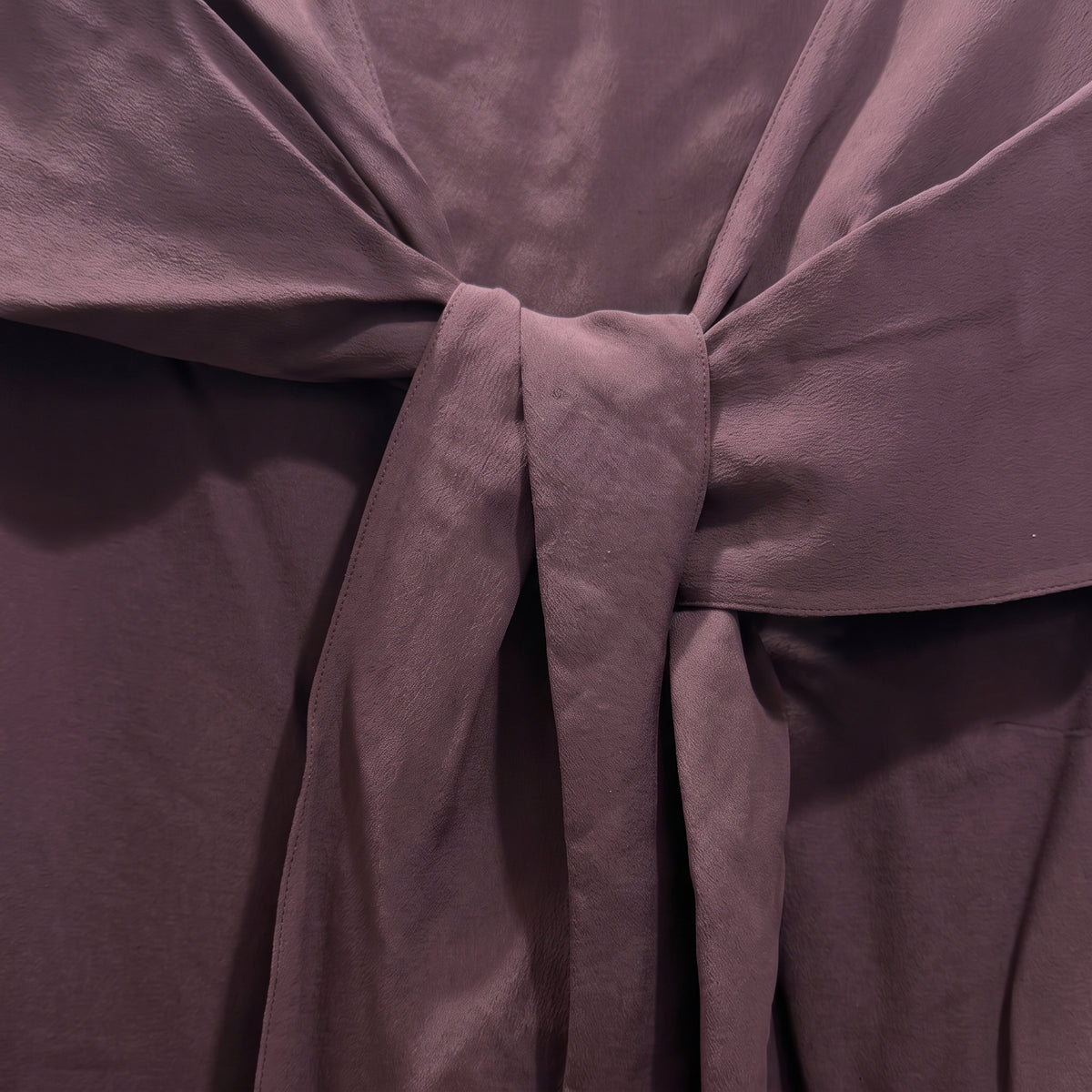 NATAN Draped Tie Accent Cape Blouse - view 6