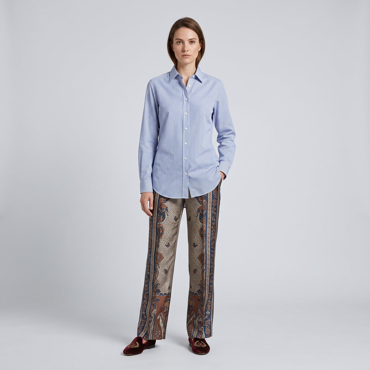 ETRO Classic Striped Cotton Dress Shirt - view 3