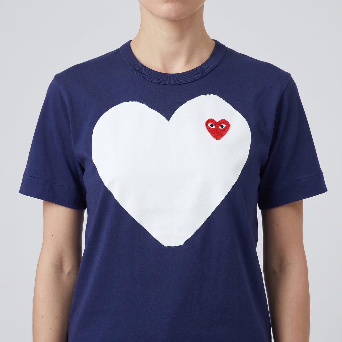 Navy Heart Graphic Tee