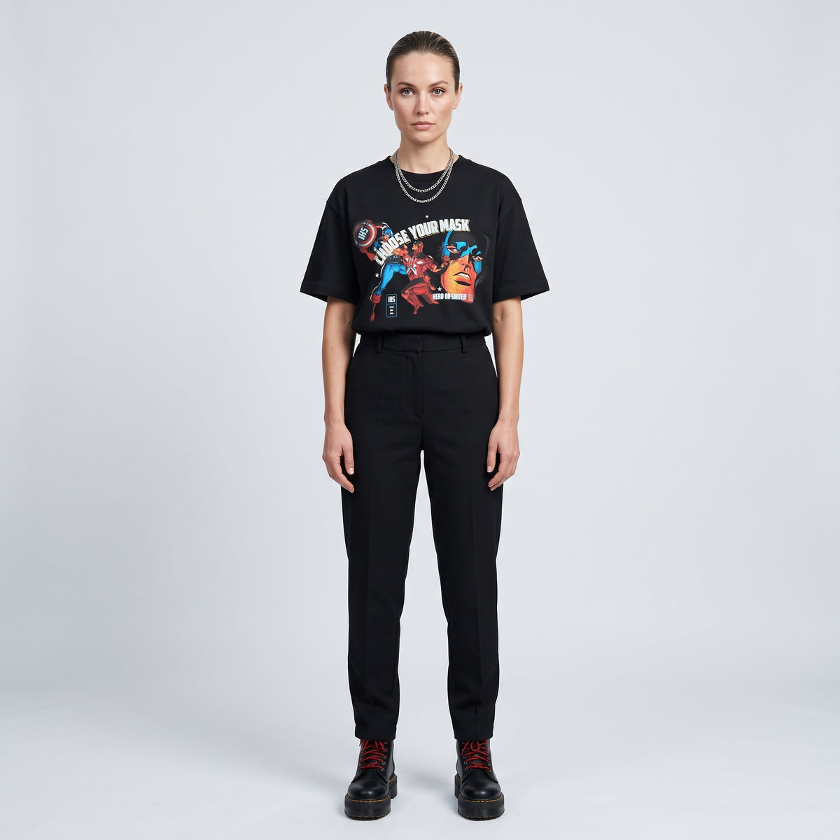 ISH Choose Your Mask Graphic Tee - view 3