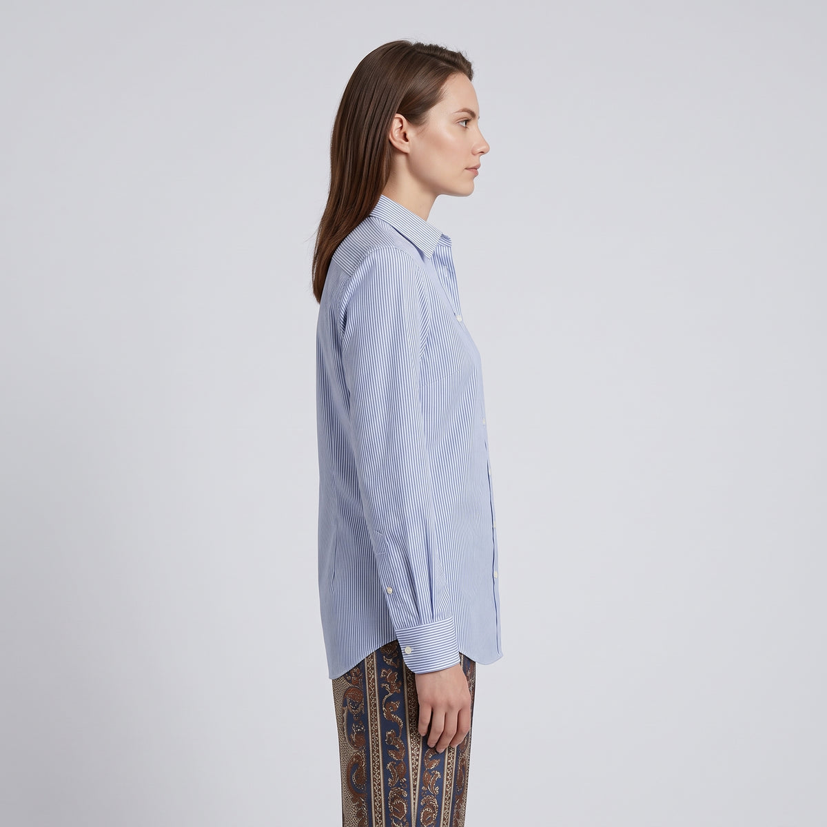 ETRO Classic Striped Cotton Dress Shirt - view 4