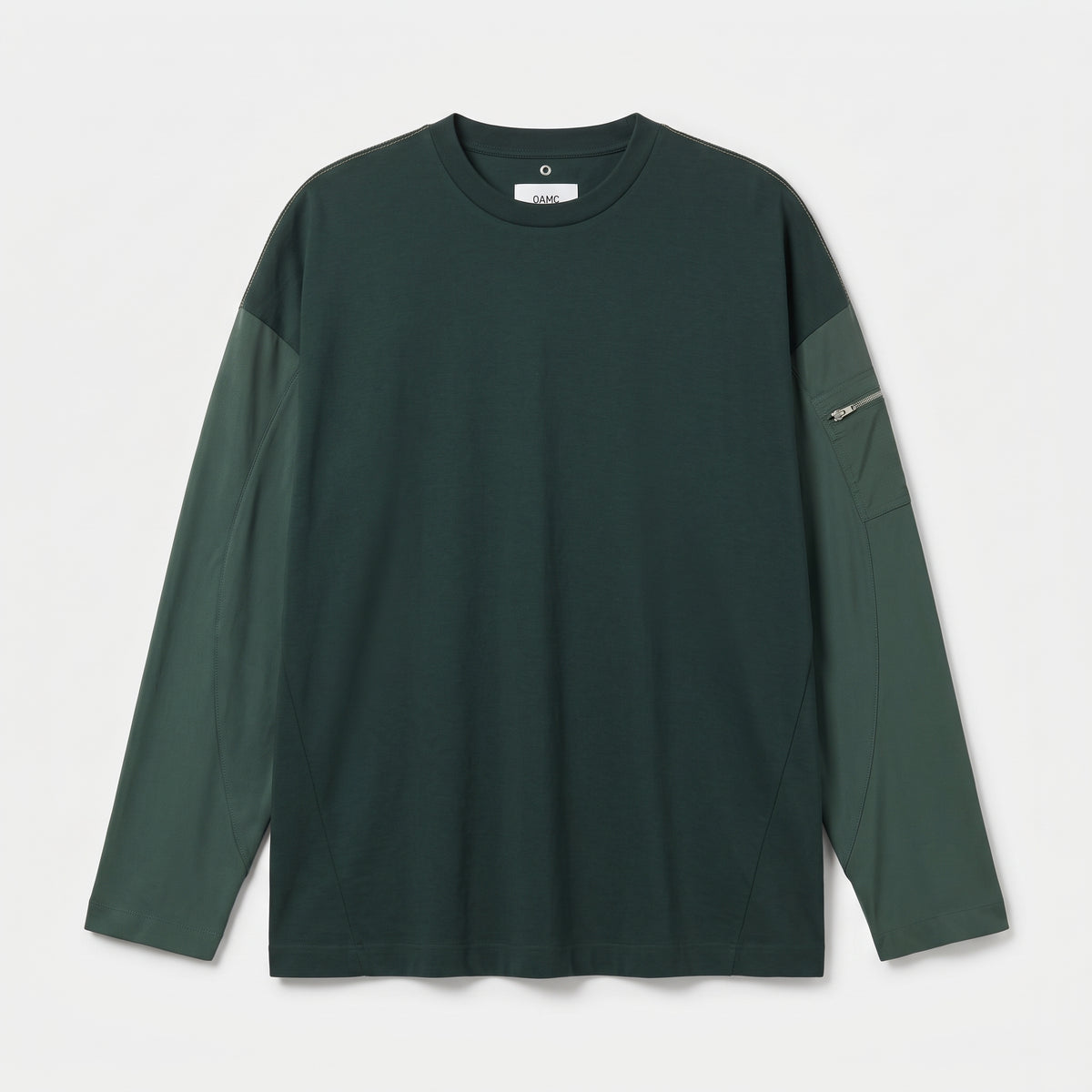 Utility Sleeve Green T-Shirt
