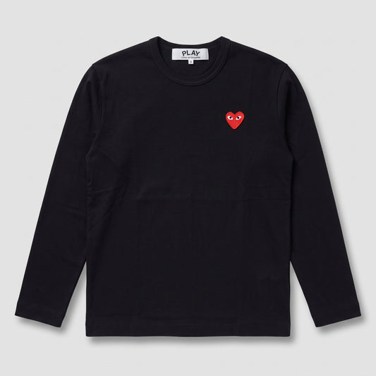 Heart Patch Long Sleeve T-Shirt