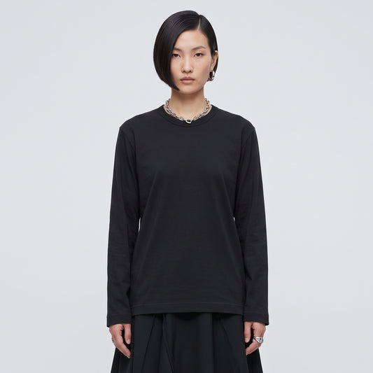Classic Black Long Sleeve Top
