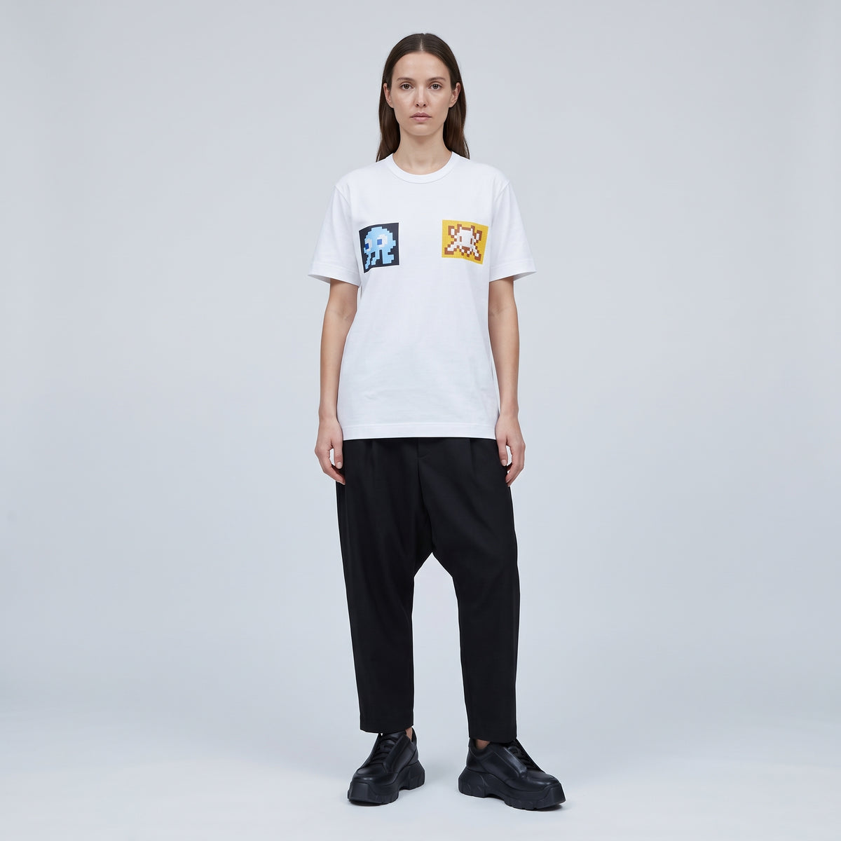 Pixel Art Cotton T-Shirt