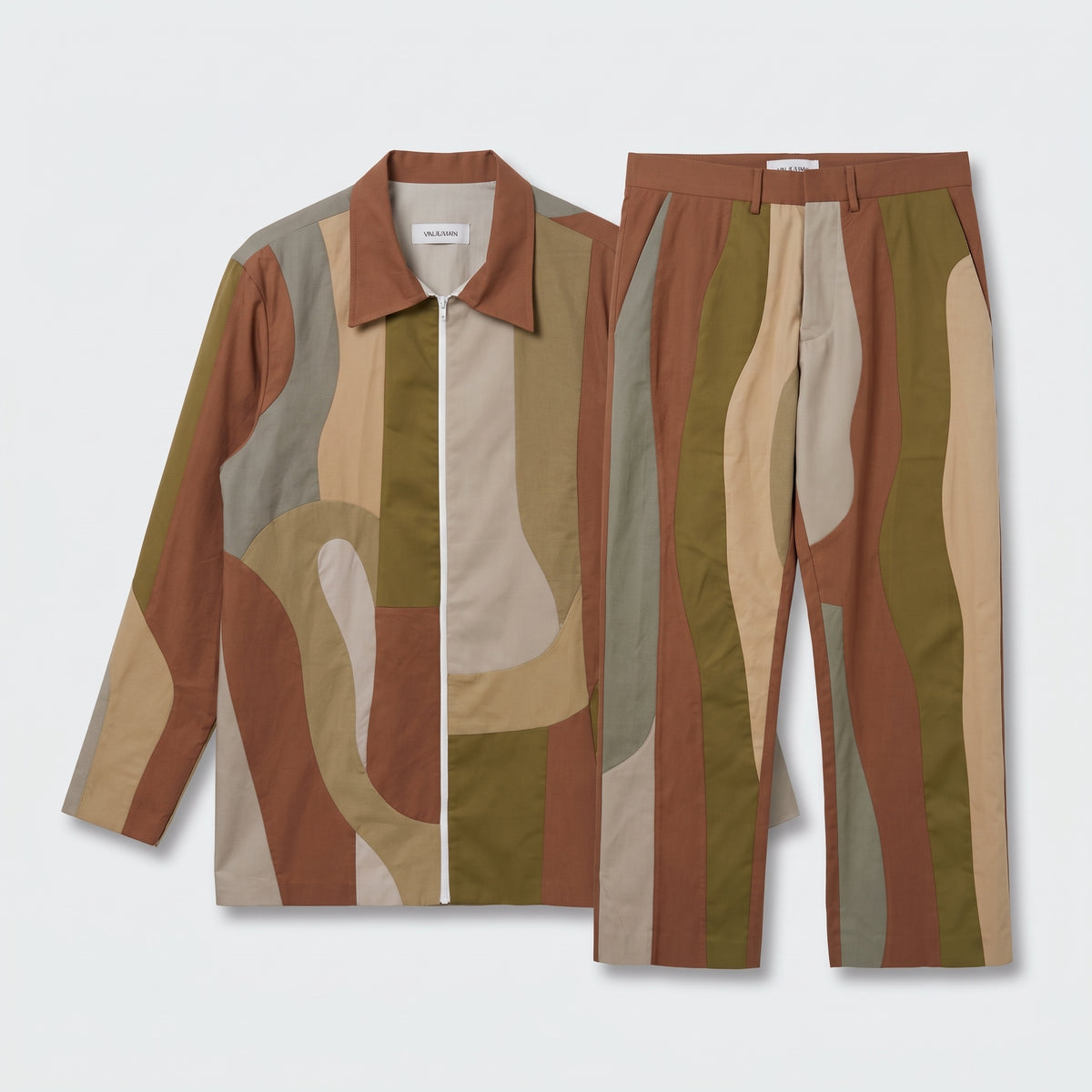 Abstract Patchwork Co-ord Set