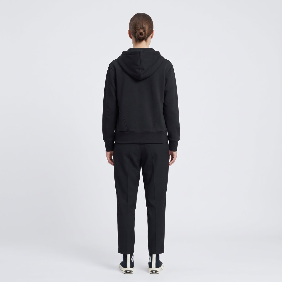 CDG PLAY Heart Patch Zip-Up Hoodie - view 4