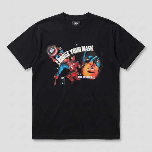 ISH Choose Your Mask Graphic Tee