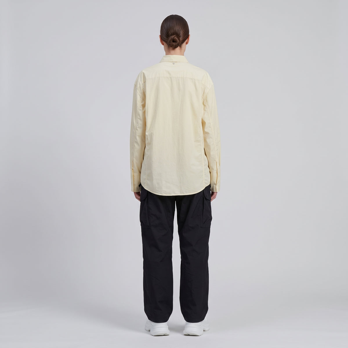 Butter Yellow Cotton Poplin Shirt