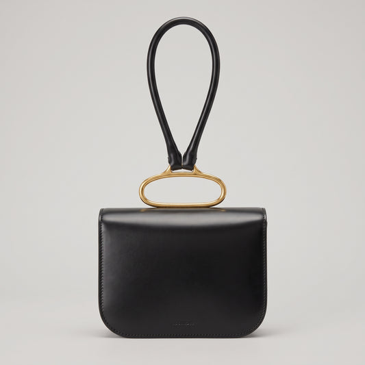 JIL SANDER Sculptural Leather Loop Handbag