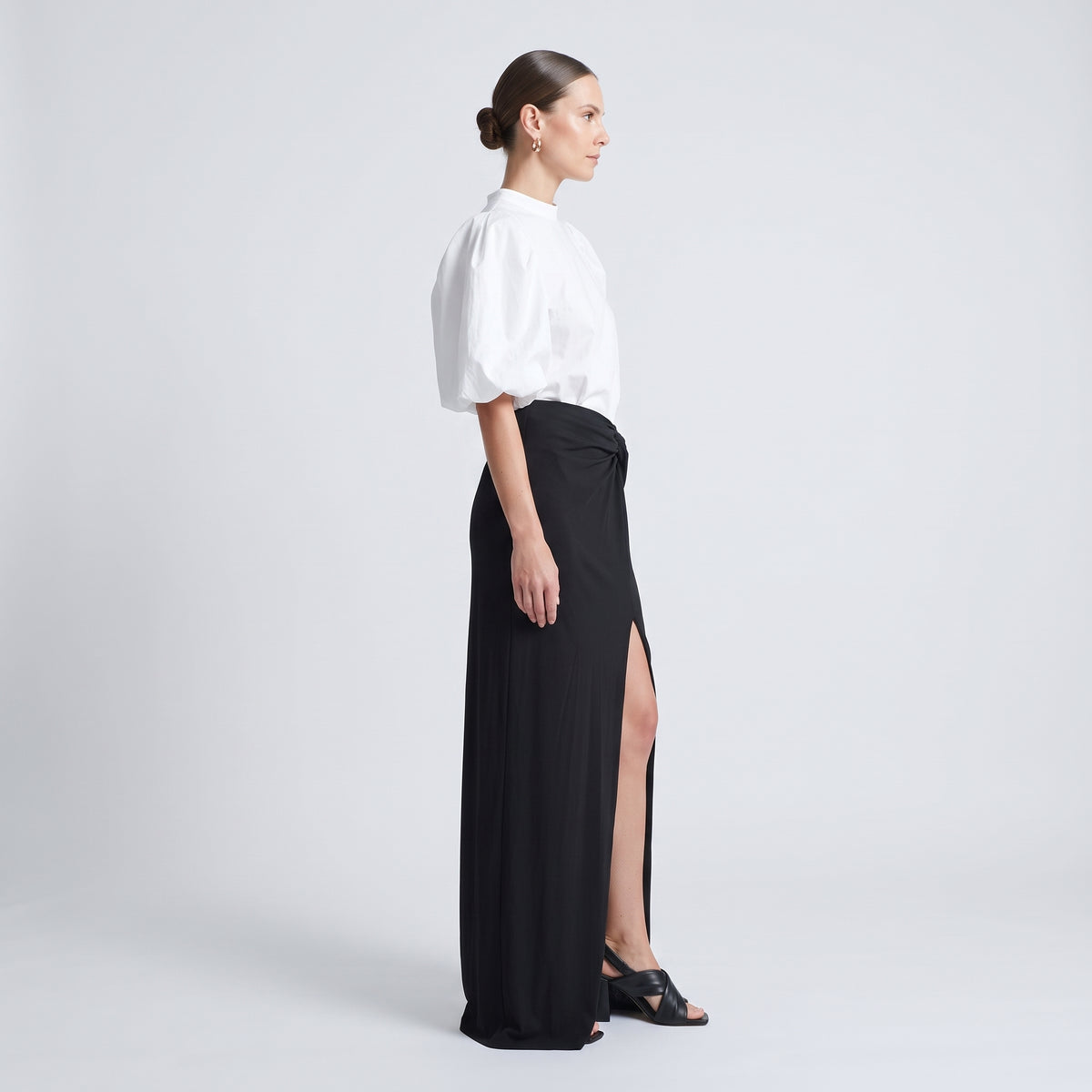 RODEBJER Twist Front Maxi Skirt - view 4