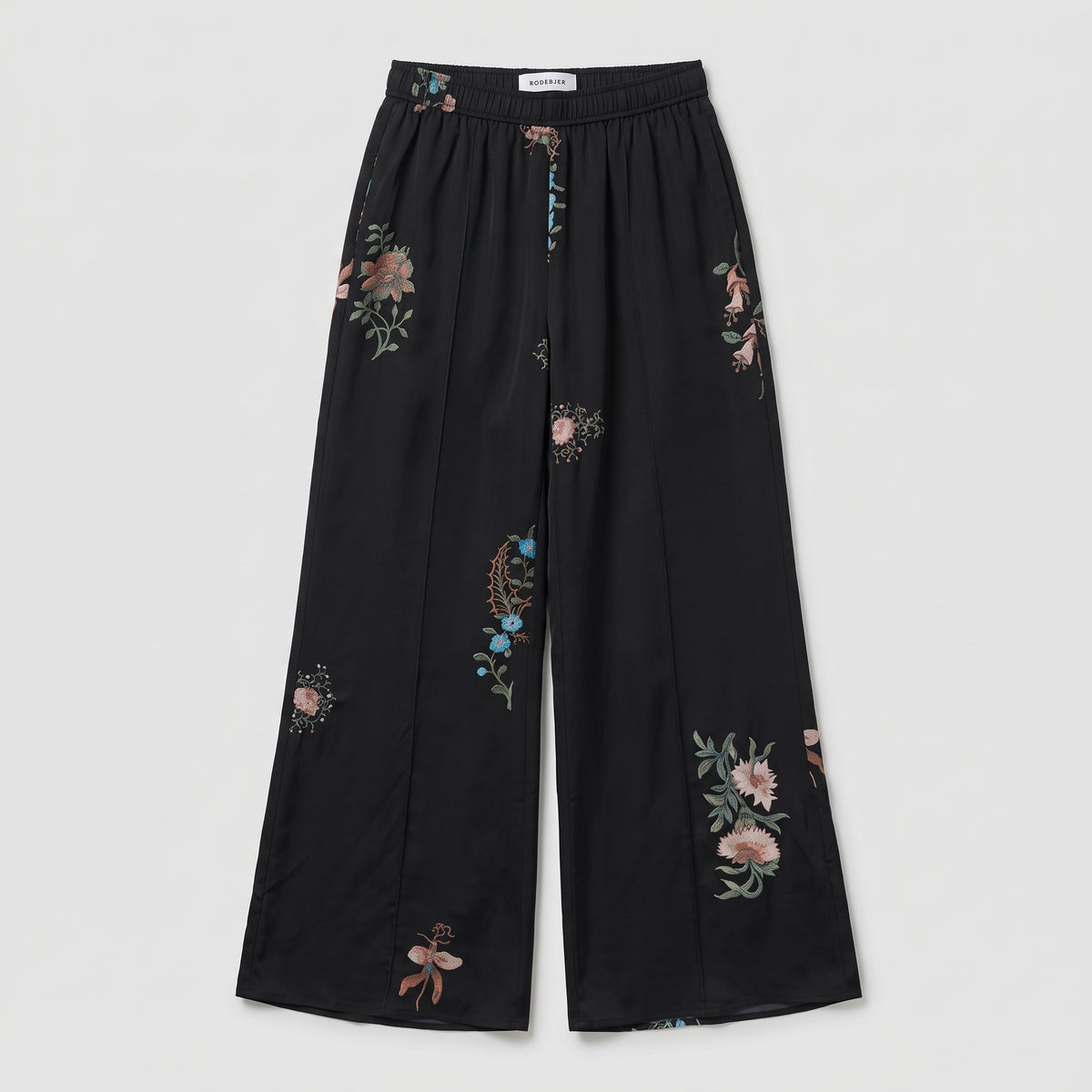 Ezra Duchess Floral Wide Trousers