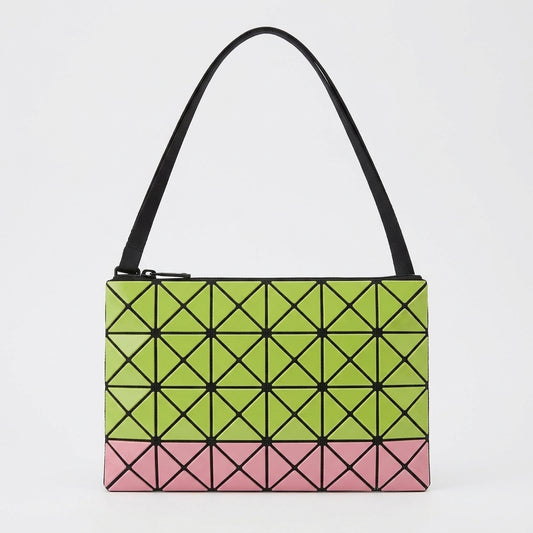 Two-Tone Geometric Crossbody Bag