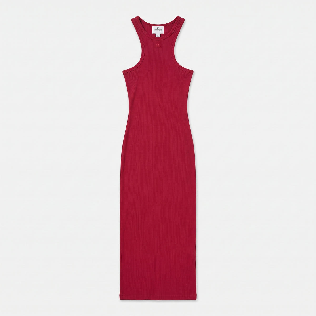 Ribbed Racerback Midi Dress